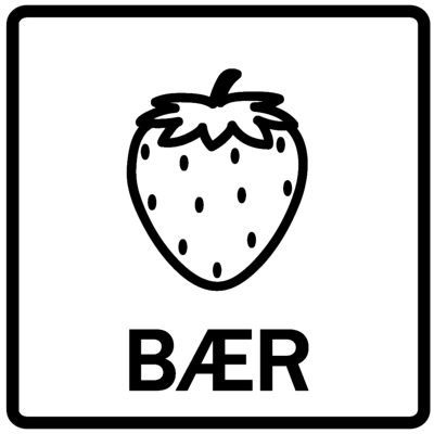 Piktogram - Bær