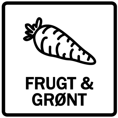 Piktogram - Frugt og Grønt