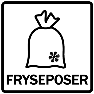 Piktogram - Fryseposer