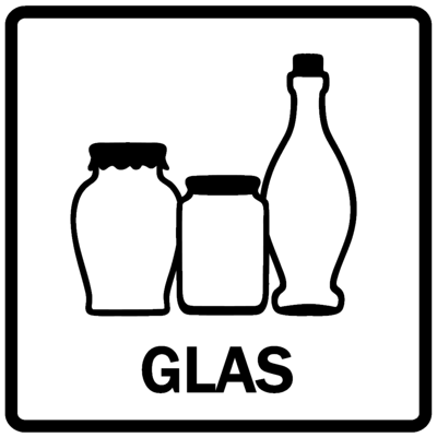 Piktogram - Glas mm