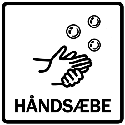 Piktogram - Håndsæbe