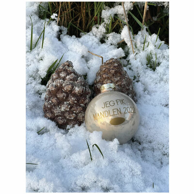 Jeg fik mandlen 2022 MED kugle