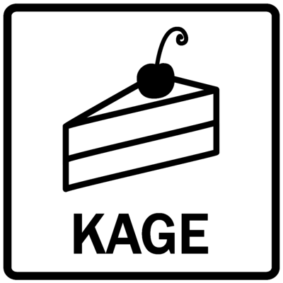 Piktogram - Kage