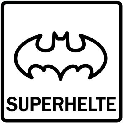 Piktogram - Superhelte