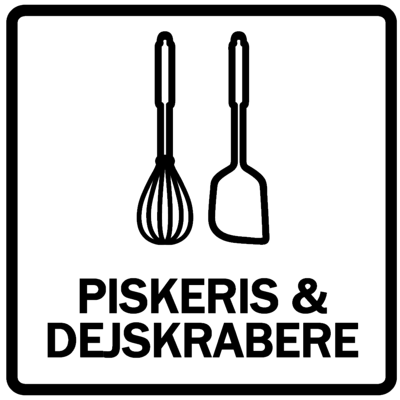 Piktogram - Piskeris og dejskrabere