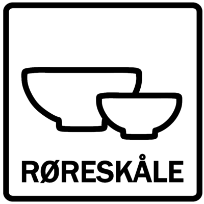 Piktogram - Røreskåle