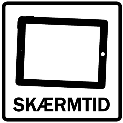 Piktogram - Skærmtid, iPad