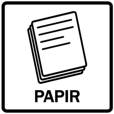 Piktogram - Papir