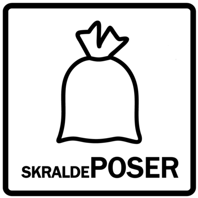 Piktogram - Skraldeposer